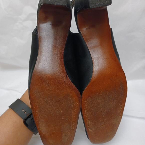 Adlib black sling back kitten heel size 8.5 - Picture 6 of 12